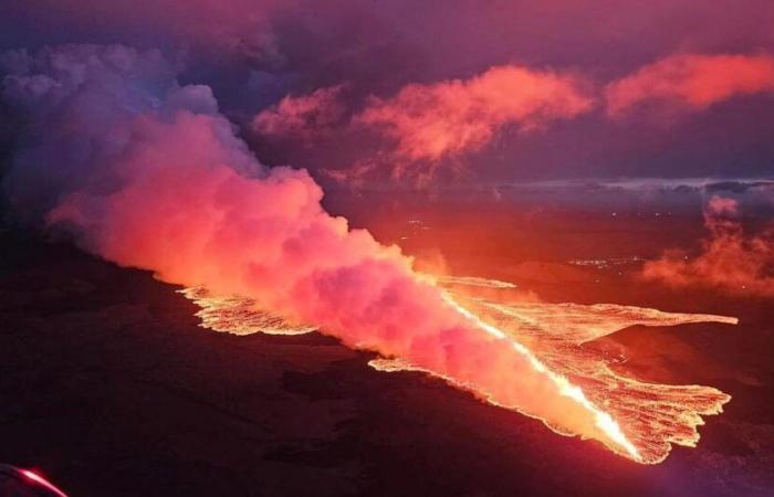 Une 7e éruption volcanique en l’espace d’un an en Islande