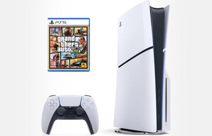 bon plan Carrefour sur la console Slim standard avec GTA 5