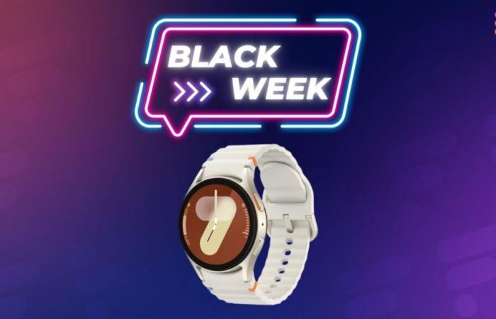 La Samsung Galaxy Watch 7, avec toutes ses fonctions sportives, est déjà en vente pour la Black Friday Week