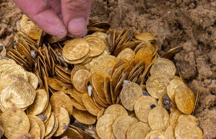 2 millions d’euros de pièces d’or découvertes par un ouvrier sur un chantier