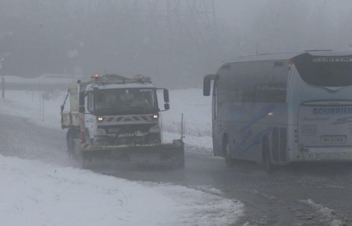 les deux départements placés en vigilance orange « neige-verglas » ce jeudi