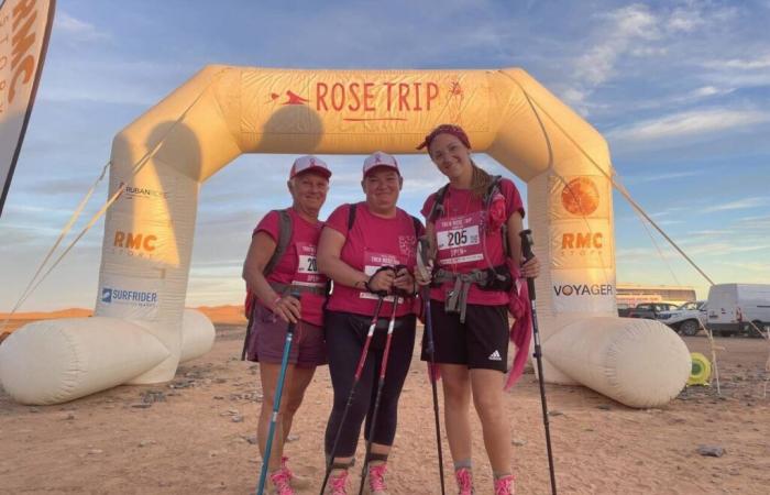 issues de la même famille, ces trois femmes marcheront pour la bonne cause au Cap Vert