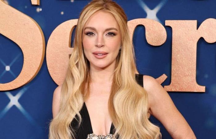 Lindsay Lohan fait tourner les têtes lors de la première de sa comédie romantique de Noël “Our Little Secret”