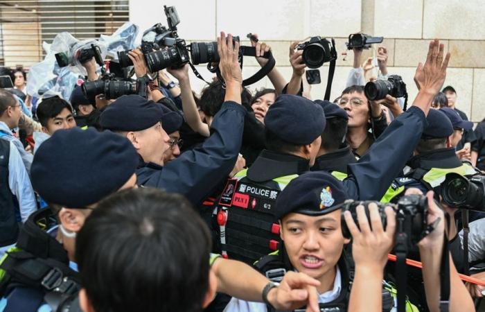 Des militants condamnés à Hong Kong