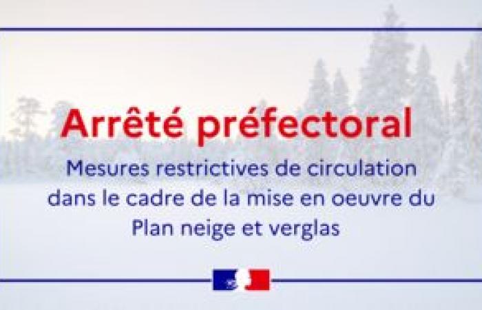 Mesures restrictives de circulation – Alerte météo – Actualités