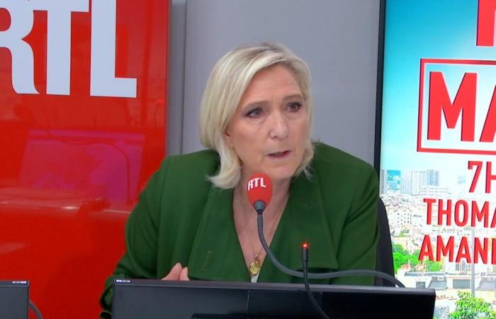 “Nous allons voter pour”, assure Marine Le Pen