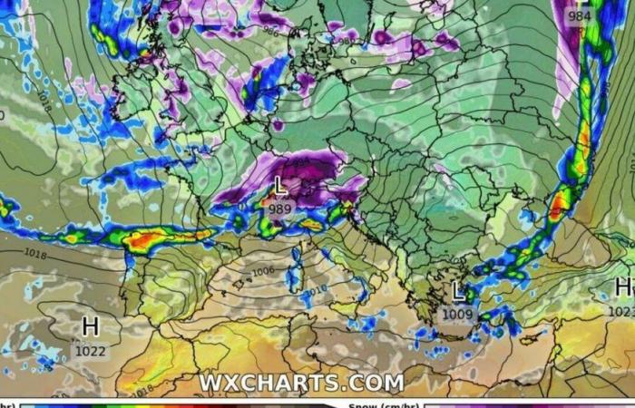 Alerte météo dans six régions italiennes en raison de l’arrivée d’une tempête