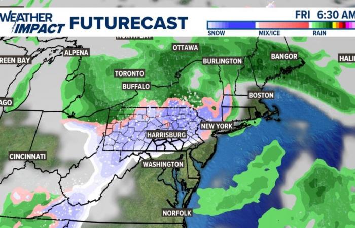 Premiers flocons de neige arrivant en Pennsylvanie d’ici la fin de la semaine !