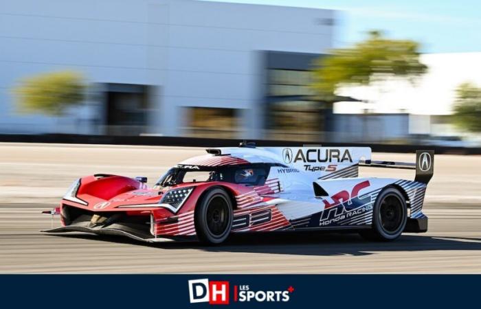 Max Verstappen a testé un prototype Acura LMDh à Las Vegas