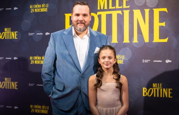 Soirée d’avant-première en famille pour Mlle Bottine