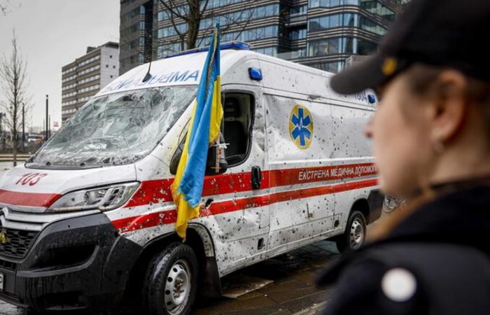 Parce qu’une ambulance criblée de balles est exposée à Toulouse ce week-end