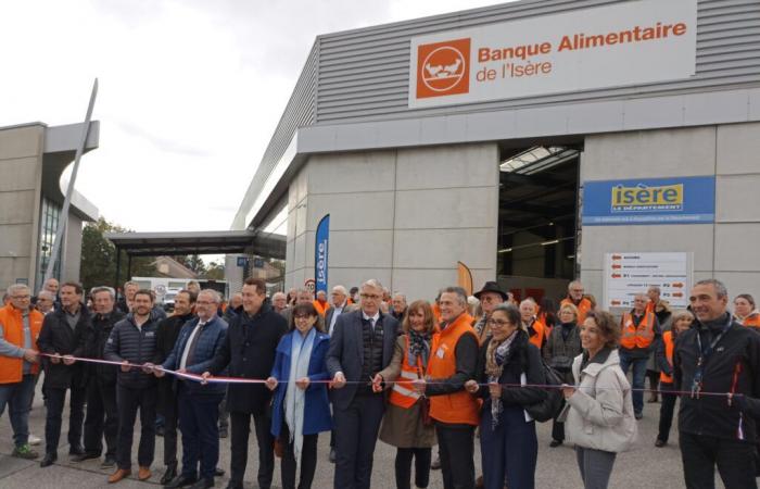 Banque Alimentaire Isère : de nouveaux locaux inaugurés