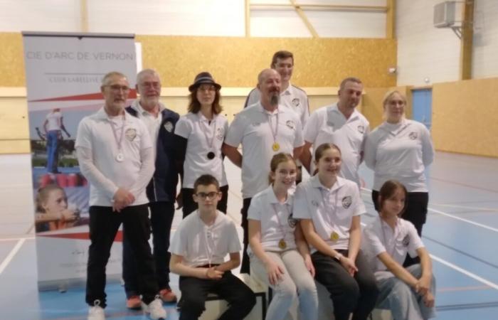 Neuf podiums pour la Vernon Arc Company lors du concours de tir en salle