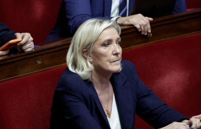 Marine Le Pen prévient que le RN votera la censure « si le pouvoir d’achat des Français est amputé »