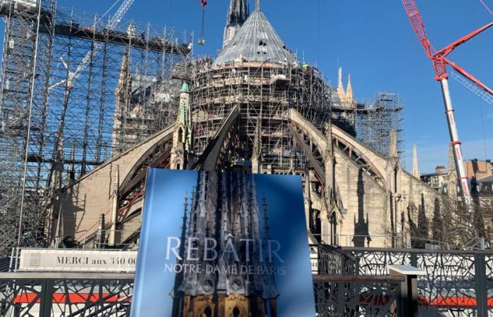 un livre officiel et richement illustré raconte les coulisses de la restauration de la cathédrale