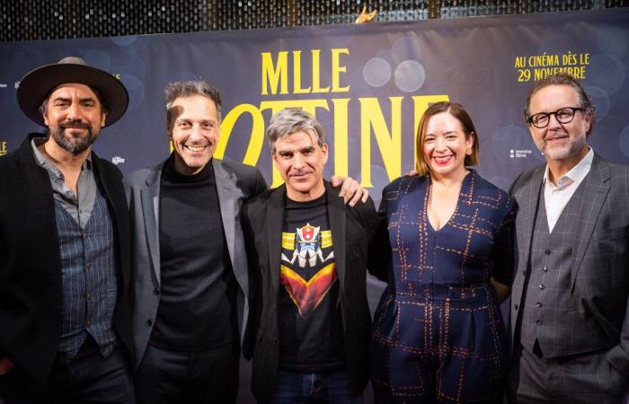 Soirée d’avant-première en famille pour Mlle Bottine