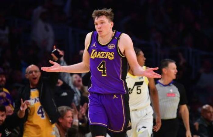 Qui a été le dernier Laker à remporter le titre de recrue de l’année ? Le Quickfire à 37 points de Dalton Knecht fait apparaître un détail ROTY choquant