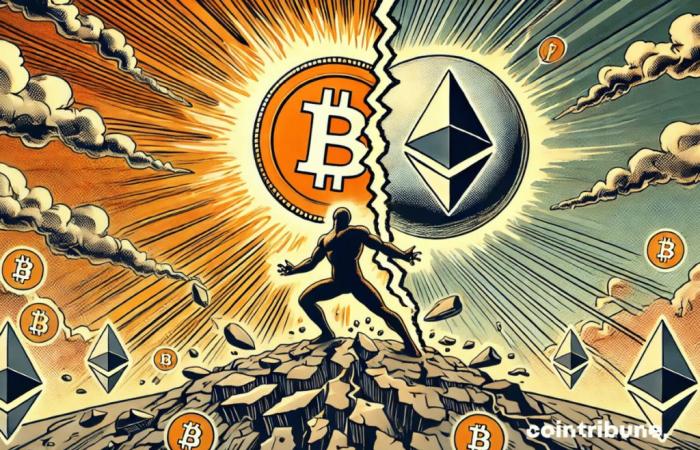 Bitcoin bat un nouveau record, Ethereum est toujours à la traîne