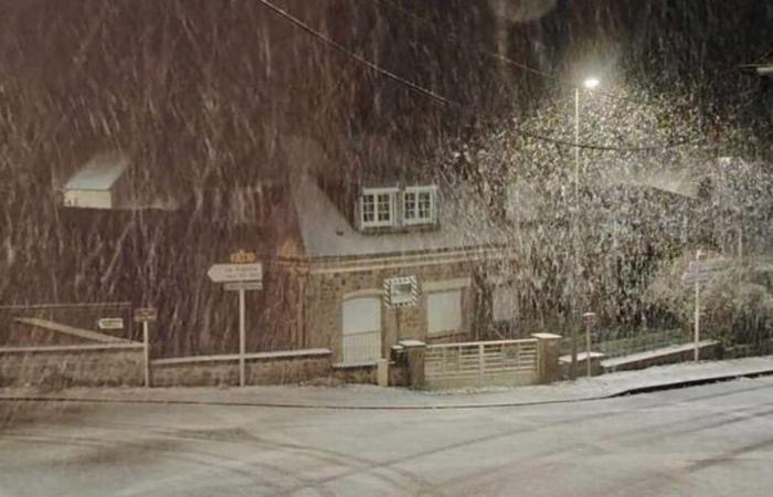 PHOTOS – La neige a commencé à tomber sur le Calvados et l’Orne