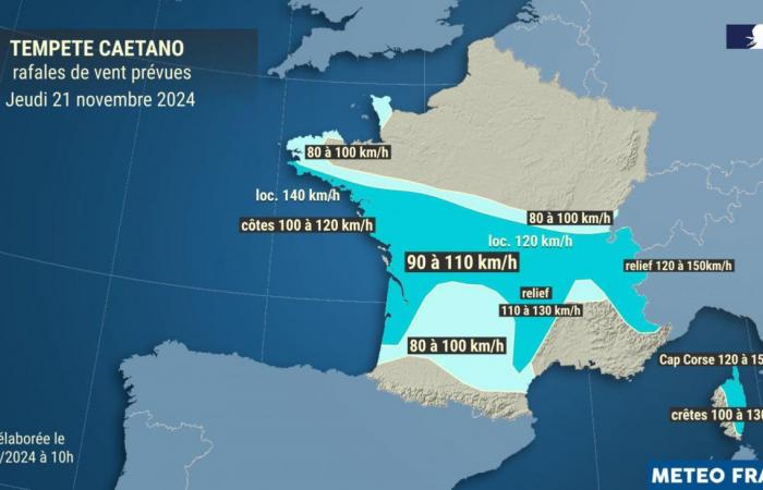 alerte orange à la neige et au verglas à partir de ce jeudi 21 novembre