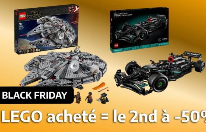 Pour le Black Friday, le deuxième LEGO est à 50% de réduction chez ce marchand