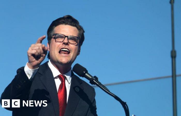 Matt Gaetz se retire du poste de procureur général proposé par Trump