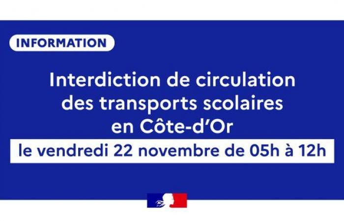 Interdiction des transports scolaires – Communiqués de l’année en cours – Communiqués – Publications