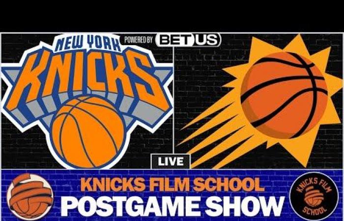 Diffusion en direct d’après-match | Knicks at Suns – Récapitulatif et réaction (Présenté par BetUS !)