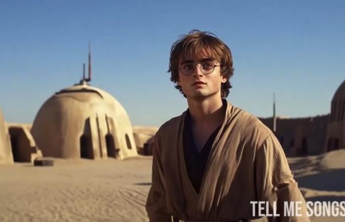 Il imagine la fusion entre les univers de Star Wars et Harry Potter