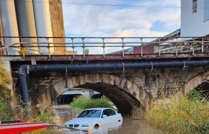 Meurthe-et-Moselle. Il ne respecte pas l’interdiction de circuler et se retrouve coincé dans 1,60 m d’eau près de Nancy