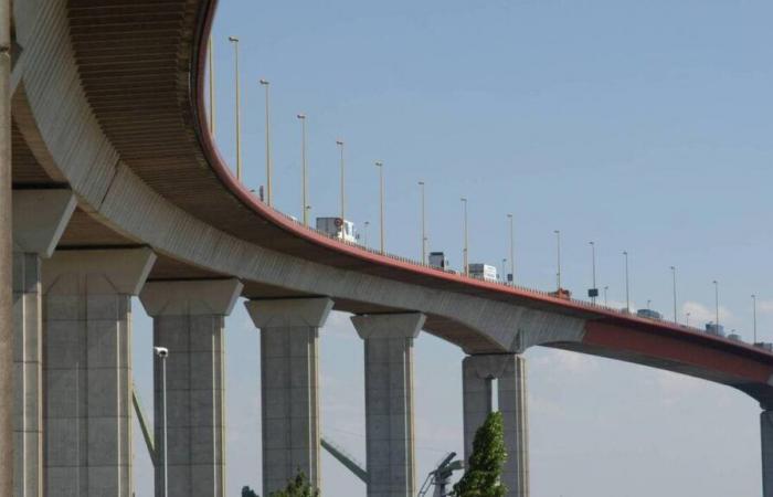 Tempête Caetano. Une fermeture du pont de Cheviré “n’est pas exclue”