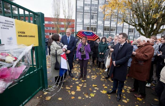 Le lycée professionnel porte le nom de Roland Carraz