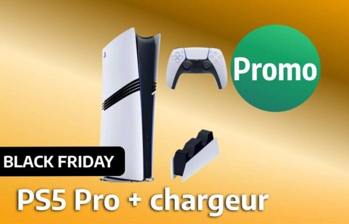 Le chargeur de manette PS5 Pro+ à un prix très abordable pendant le Black Friday