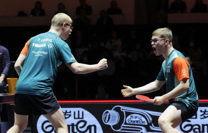 les Français assurés d’une finale du double messieurs aux Finales du WTT au Japon