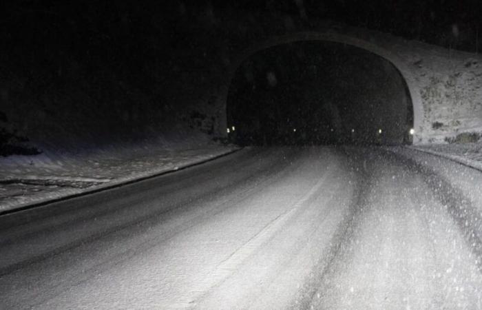 Le plus de neige est attendue ici aujourd’hui