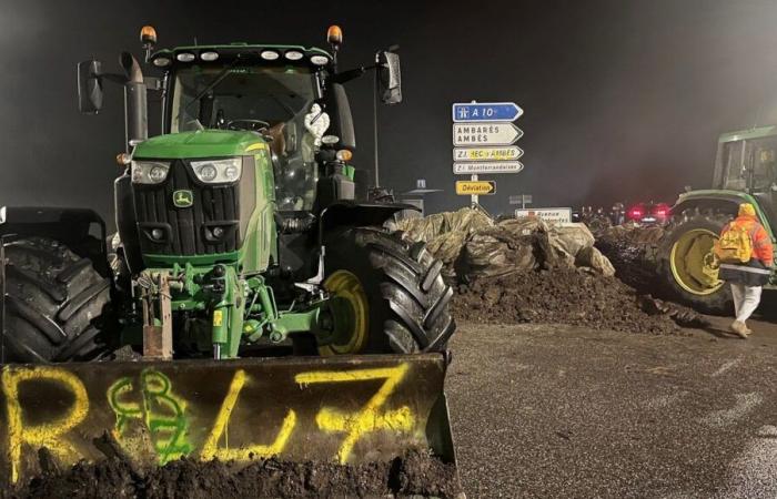 les entrées et sorties du port de Bordeaux bloquées à Bassens