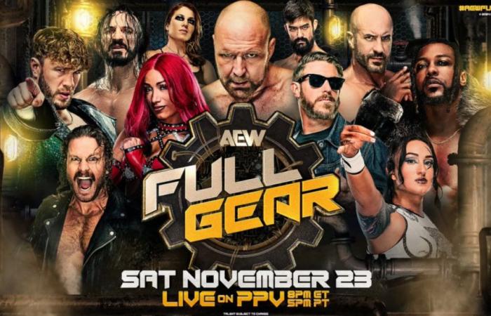 Comment regarder AEW Full Gear 2024 en direct en France ?