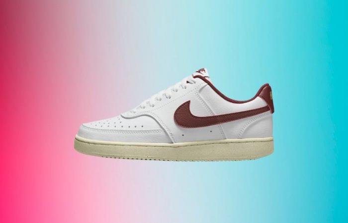 Vendue à moins de 56 euros, la Nike Court Vision Low est sûrement la meilleure offre du jour