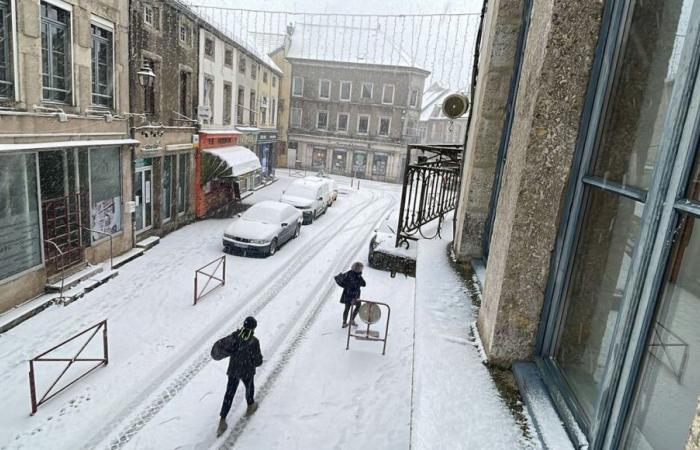 la neige est arrivée en Côte-d’Or et en Saône-et-Loire