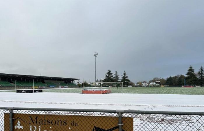 le match entre Vineuil SF et Vierzon reporté en raison de la météo