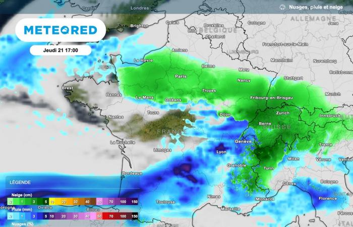 nos cartes confirment les chutes de neige en France ! À quelle heure va-t-il neiger dans votre région ?