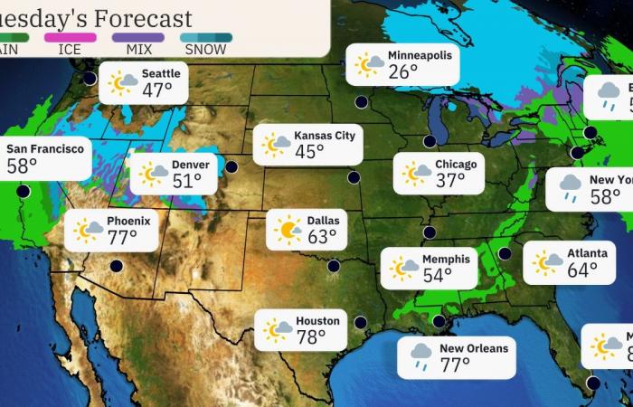 Prévisions météorologiques pour Thanksgiving | Météo.com