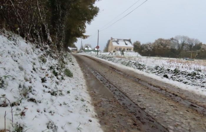 EN IMAGES. Dans les Côtes-d’Armor, plusieurs centimètres de neige ont recouvert le paysage