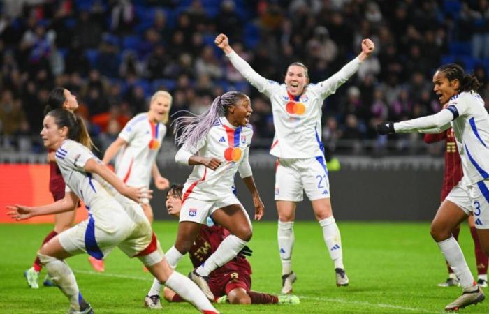 Lyon qualifié grâce à ses remplaçants – C1 Féminine – J4 – Lyon-Rome (4-1)