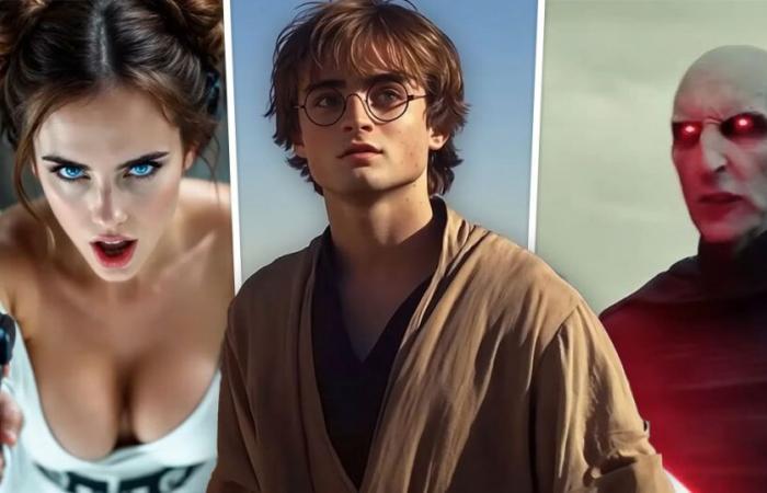 Il imagine la fusion entre les univers de Star Wars et Harry Potter