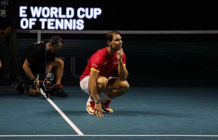 « Nadal n’aurait pas perdu ce match sur terre battue. Quelqu’un peut-il m’expliquer pourquoi la finale de la Coupe Davis, organisée et financée par l’Espagne, s’est jouée sur terre battue ?