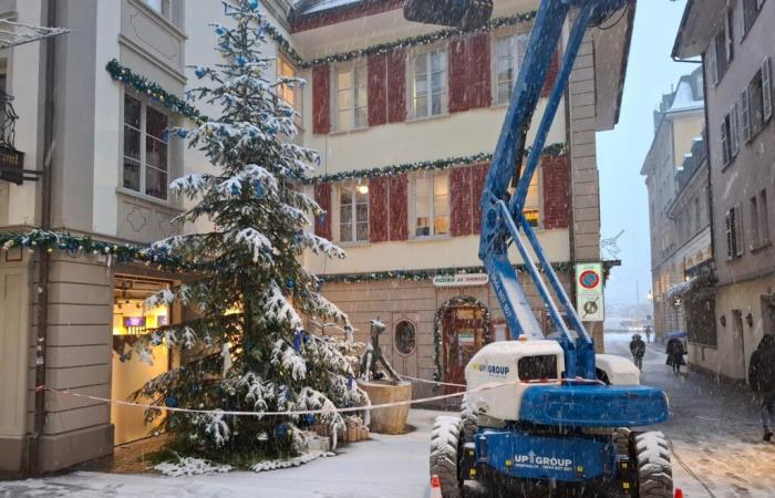 Sapin de Noël au restaurant Einhorn : Beyeler est de retour