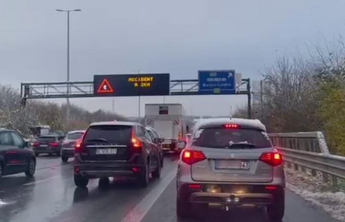 De nombreux accidents ce jeudi matin, 485 km de files d’attente cumulées