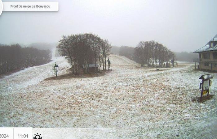 les premiers flocons de neige tombent en Aveyron et en Lozère ce jeudi !