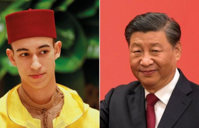 Sur instructions du Roi, le Prince héritier Moulay El Hassan reçoit le Président chinois Xi Jinping à Casablanca